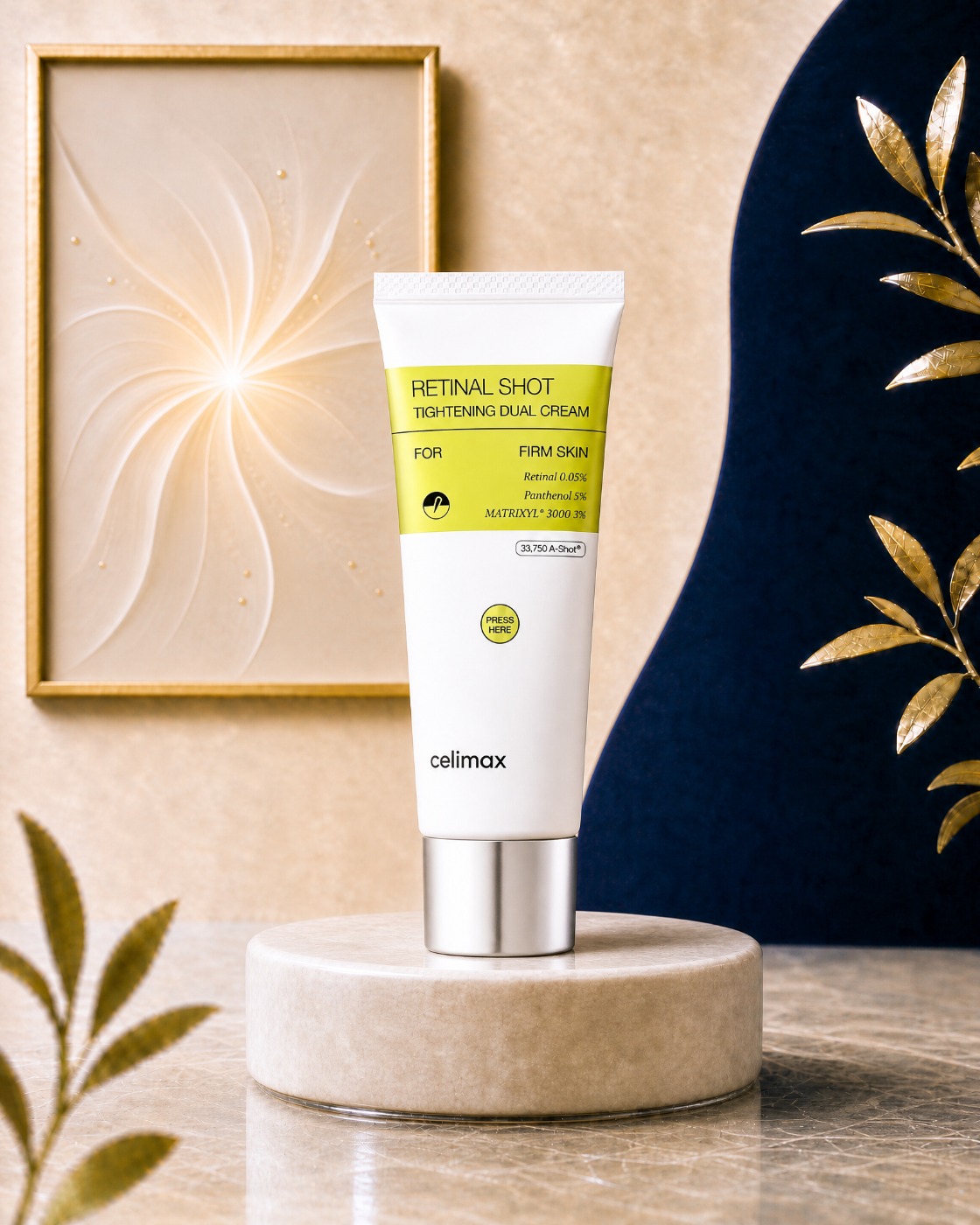 Celimax Creme Facial Celimax The Vita-A Retinal Shot Tightening Dual - 50ML